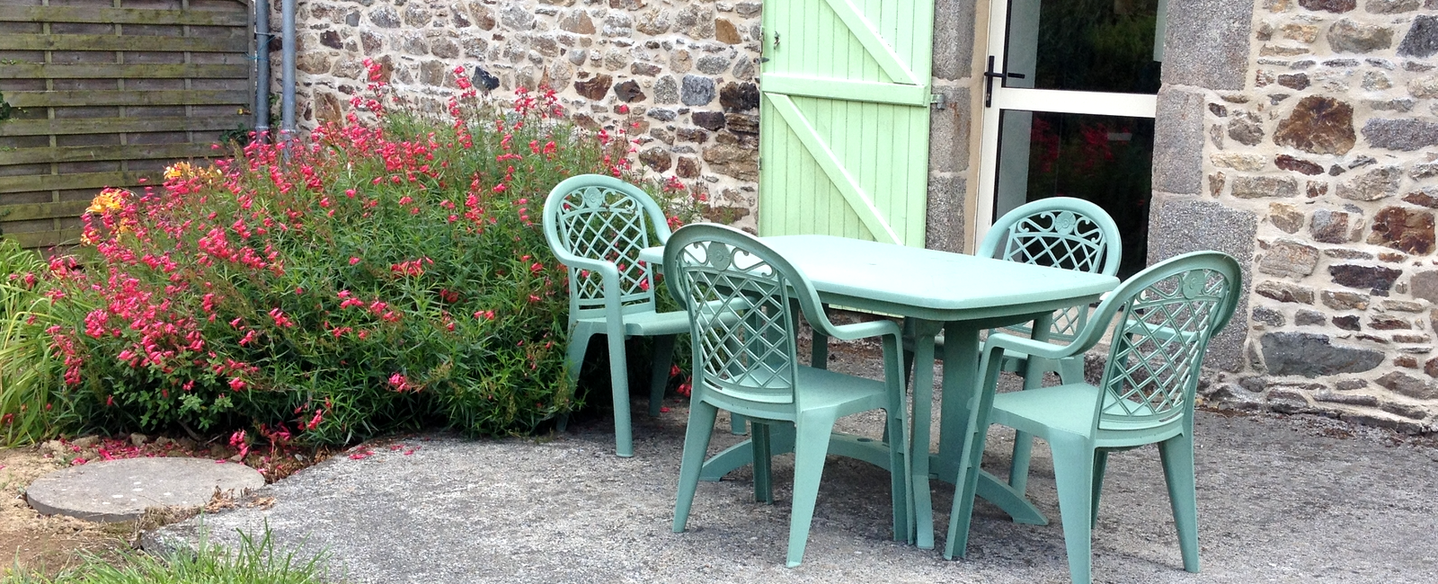 À chaque gîte sa terrasse